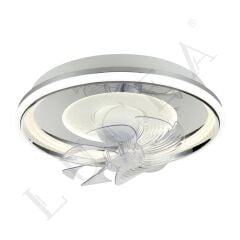BORRIANA FANLI 3 RENK LEDLİ  PLAFONYER AVİZE 138W