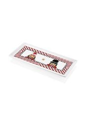 NUTCRACKER DİKDÖRTGEN SERVİS TABAK 35X16CM