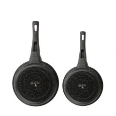 IRON SİYAH DÖKÜM GRANİT TAVA SETİ 20-24CM