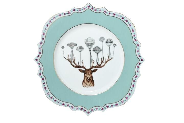 DREAMY GEYİK DÜZ TABAK 28CM