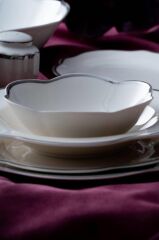 AVELINE GÜMÜŞ 6 KİŞİLİK 29 PARÇA YEMEK TAKIMI