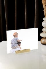 PİRİNÇ ALTLIKLI PLEKSİ ÇERÇEVE 13X18CM