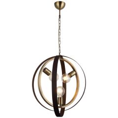 TADO KAHVE ALTIN ESKİTME 3'LÜ AVİZE