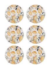 LIMONCELLO 6'LI PASTA TABAK 19CM