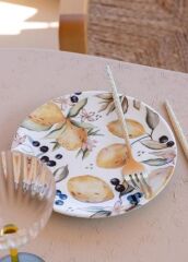 LIMONCELLO 6'LI PASTA TABAK 19CM