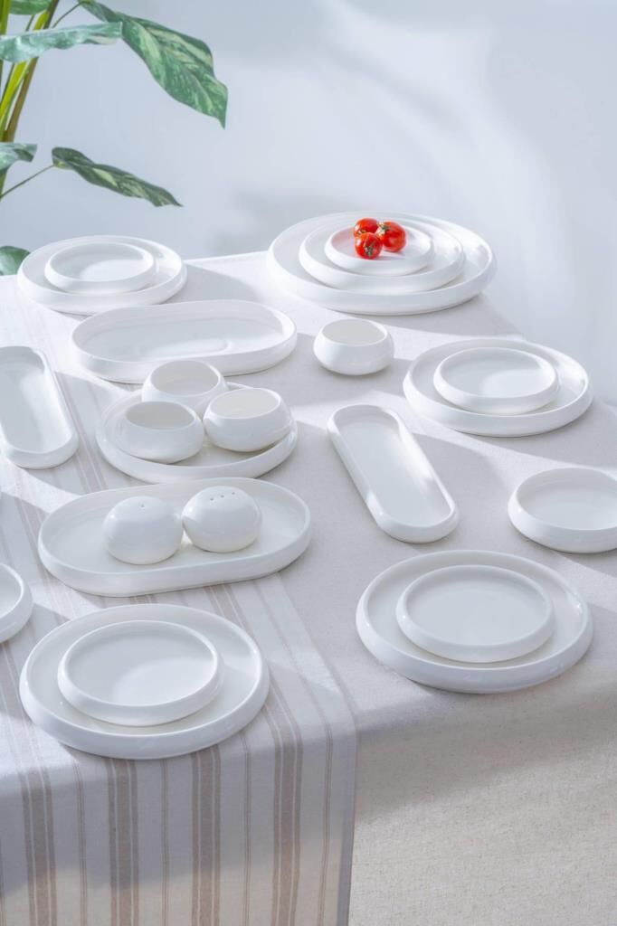 BIANCO PERLA 6 KİŞİLİK 27 PARÇA KAHVALTI TAKIMI