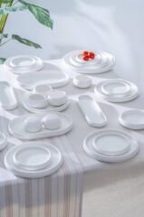 BIANCO PERLA 6 KİŞİLİK 27 PARÇA KAHVALTI TAKIMI