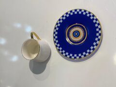 NAZAR MAVİ TEK KİŞİLİK TÜRK KAHVESİ FİNCANI