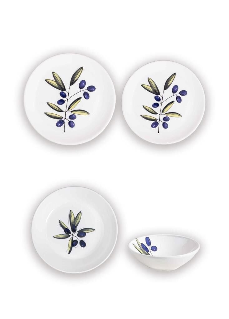 OLİVOS 6 KİŞİLİK 24 PARÇA YEMEK TAKIMI