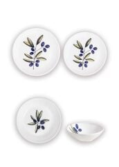 OLİVOS 6 KİŞİLİK 24 PARÇA YEMEK TAKIMI