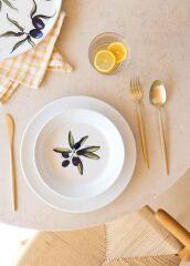 OLİVOS 6 KİŞİLİK 24 PARÇA YEMEK TAKIMI