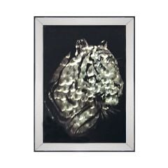 SİYAH AYNALI KAPLAN TABLO 60x80cm