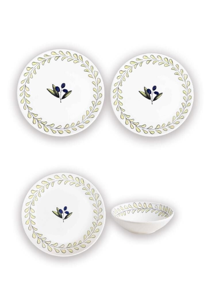 OLİVOS 6 KİŞİLİK 24 PARÇA YEMEK TAKIMI