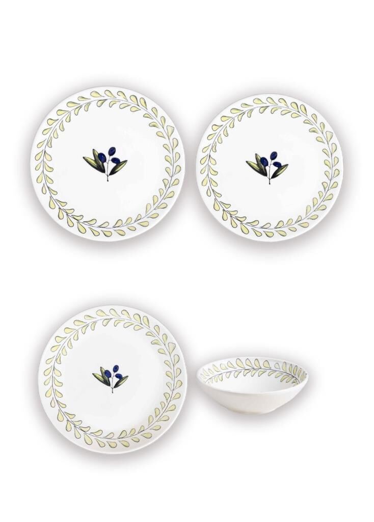 OLİVOS 6 KİŞİLİK 24 PARÇA YEMEK TAKIMI