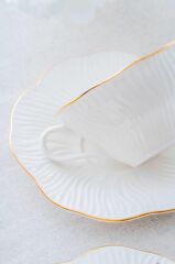 TORONTO ALTIN 6 KİŞİLİK ÇAY FİNCANI