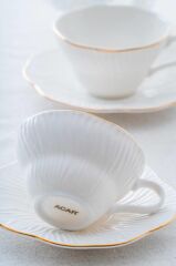 TORONTO ALTIN 6 KİŞİLİK ÇAY FİNCANI