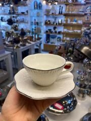 TORONTO GÜMÜŞ 6 KİŞİLİK ÇAY FİNCANI