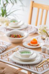 CRESSA 6 KİŞİLİK 27 PARÇA YEMEK TAKIMI