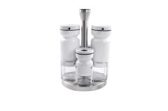 CLARA BEYAZ YAĞLIK SİRKELİK SET