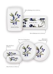 OLİVOS 6 KİŞİLİK 15 PARÇA KAHVALTI TAKIMI/SERVİS SETİ