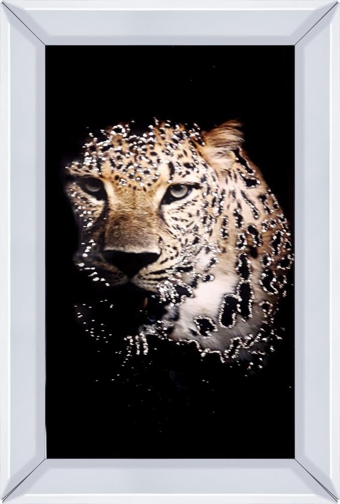 SİYAH SİMLİ KAPLAN TABLO 40x60cm