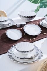 MARLENE GÜMÜŞ 6 KİŞİLİK 29 PARÇA YEMEK TAKIMI