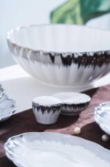 MARLENE GÜMÜŞ 6 KİŞİLİK 29 PARÇA YEMEK TAKIMI