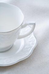 OCTAVIA GÜMÜŞ TEK KİŞİLİK ÇAY FİNCANI