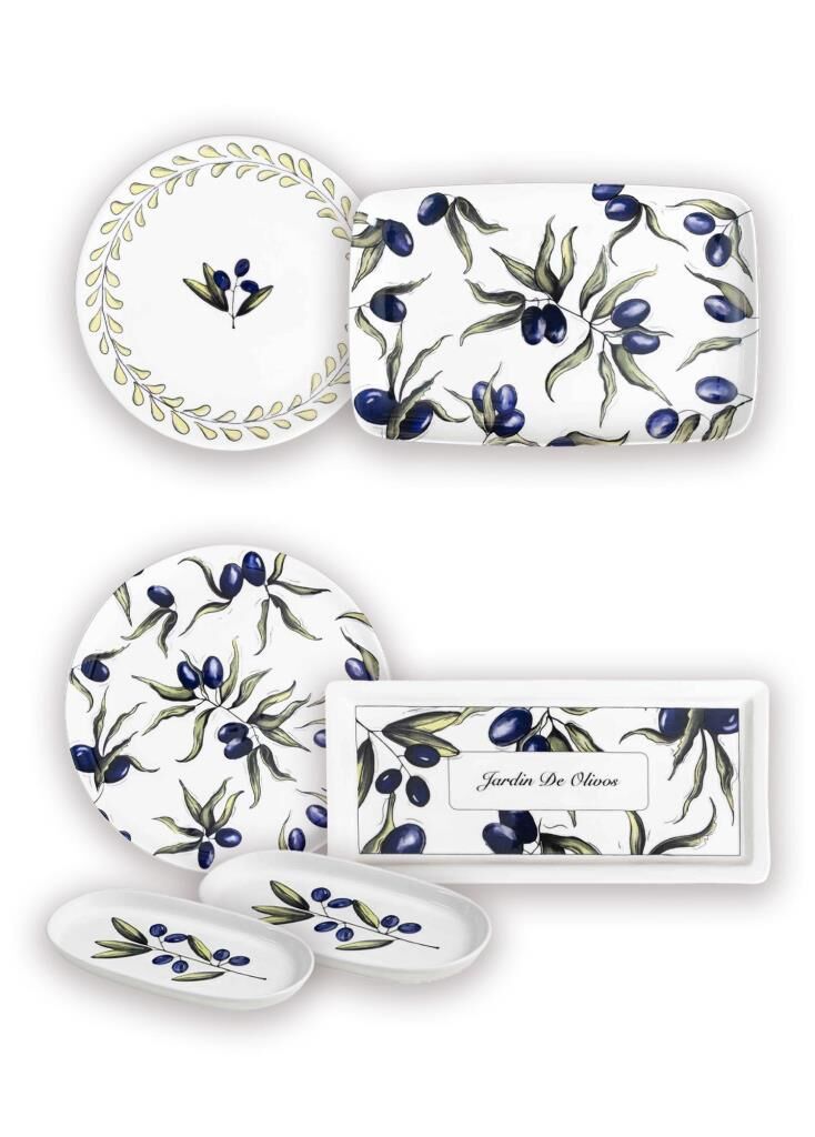 OLİVOS 6 KİŞİLİK 15 PARÇA KAHVALTI TAKIMI/SERVİS SETİ