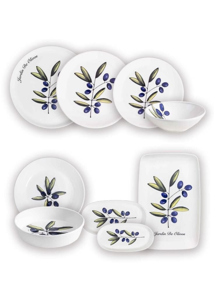 OLİVOS 6 KİŞİLİK 31 PARÇA YEMEK TAKIMI