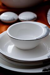 SHERRY GÜMÜŞ 6 KİŞİLİK 29 PARÇA YEMEK TAKIMI