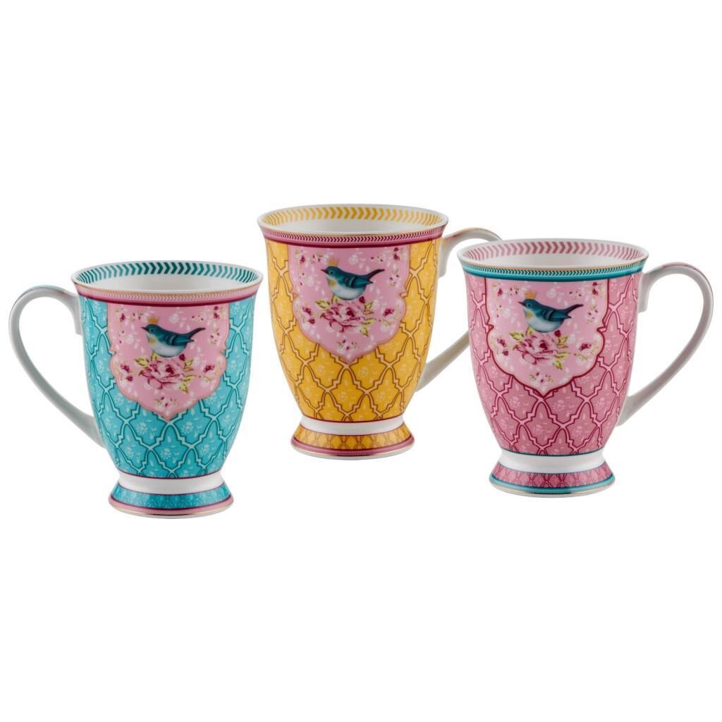 QUSH SARI 3'LÜ KUPA 300ML