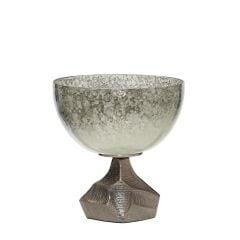 VENÜS BRONZ KÜRE AYAKLI KASE/DEKOR 24CM