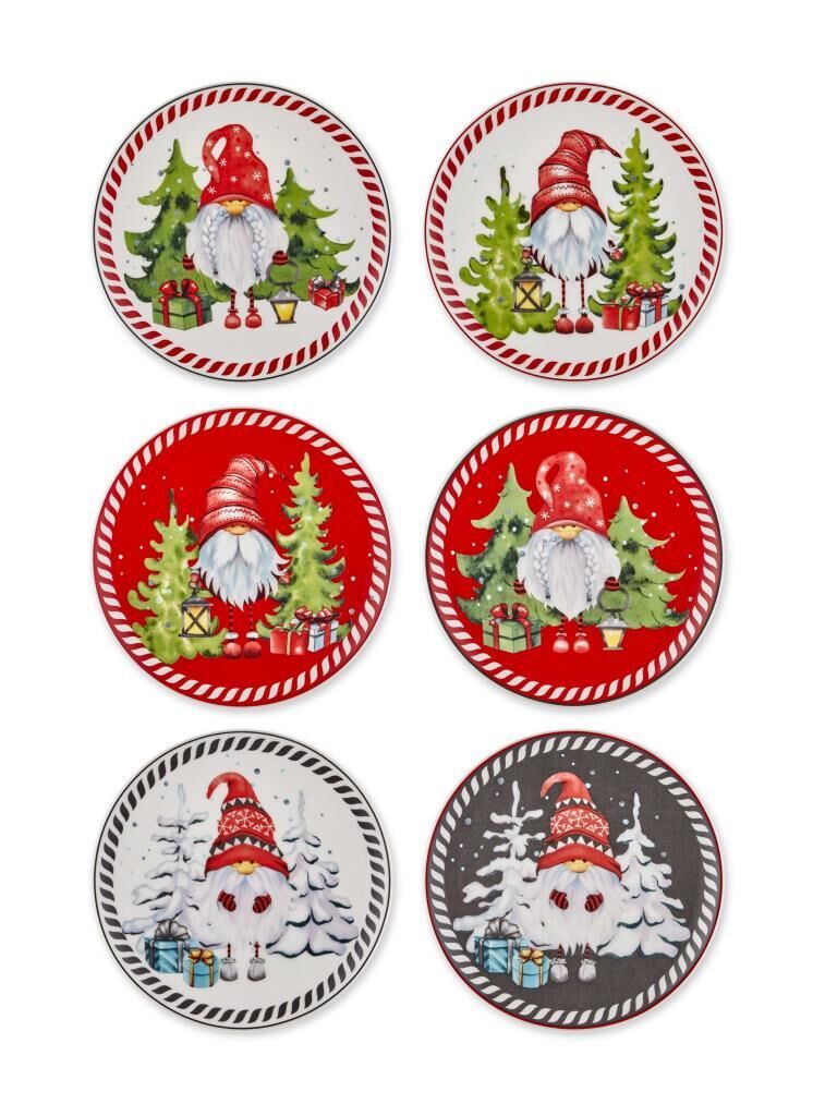 GNOMES 6'LI PASTA TABAK 19CM
