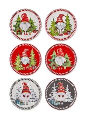 GNOMES 6'LI PASTA TABAK 19CM