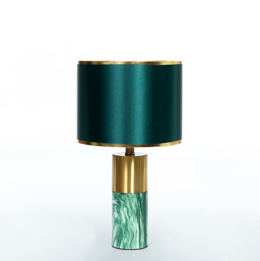 YEŞİL ALTIN ABAJUR 52CM