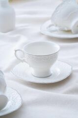 ANGELA GÜMÜŞ 6 KİŞİLİK ÇAY FİNCANI