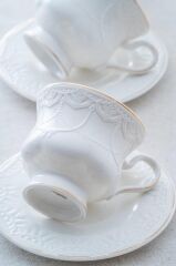 VERONICA GOLD TEK KİŞİLİK ÇAY FİNCANI