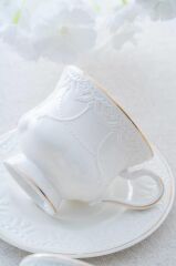 VERONICA GOLD TEK KİŞİLİK ÇAY FİNCANI