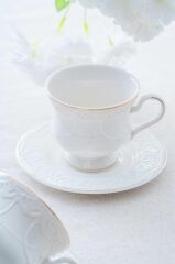 VERONICA GOLD TEK KİŞİLİK ÇAY FİNCANI