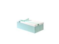 MİNT YEŞİL BEYAZ FİYONKLU KUTU18CM