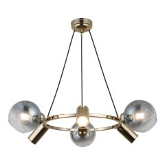 ZERDE 3+3 ALTIN AVİZE 3XGU10+3XE27