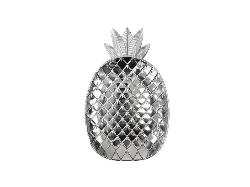 GÜMÜŞ ANANAS TABAK/DEKOR 34CM