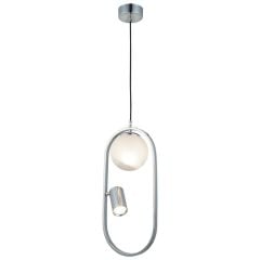 MEDO KROM ELİPS AVİZE 1XGU10 1XE27