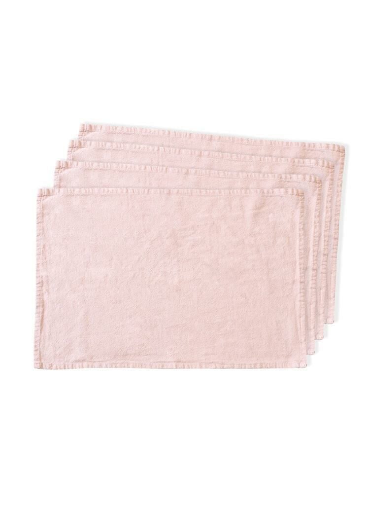 PEMBE 4'LÜ AMERİKAN SERVİS 45X30CM