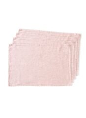 PEMBE 4'LÜ AMERİKAN SERVİS 45X30CM