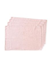 PEMBE 4'LÜ AMERİKAN SERVİS 45X30CM