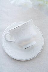 VERONICA GÜMÜŞ 6 KİŞİLİK ÇAY FİNCANI