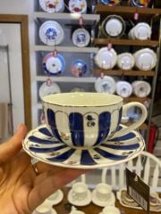 MARLOWE LACİVERT TEK KİŞİLİK ÇAY FİNCANI