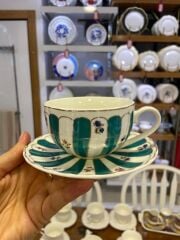 MARLOWE YEŞİL TEK KİŞİLİK ÇAY FİNCANI